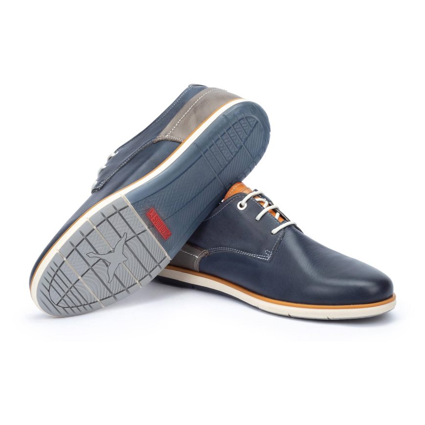 Men's Pikolinos JUCAR Casual Shoes Blue | NZ V23875A